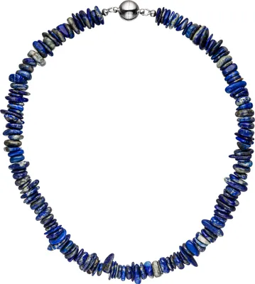 Produktbild von Halskette Kette Lapislazuli 44 cm Lapislazulikette Steinkette Edelsteinkette