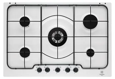 Immagine prodotto di Electrolux PB750UV, Bianco, Da incasso, 75 cm, A gas, 5 zone, 5 zone