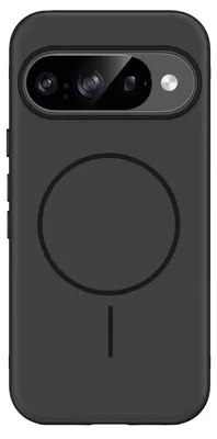 Obrázek produktu pro Ochranný kryt imoshion v barvě s tenkým magnetickým kroužkem MagSafe pro Google Pixel 9 / 9 Pro - černý
