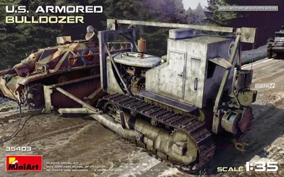 Produktbild von MINIART MA35403 U.S. Armored Bulldozer