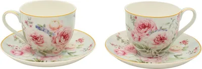 Immagine prodotto di HOME ELEMENTS Set di 2 tazze in porcellana da 270 ml