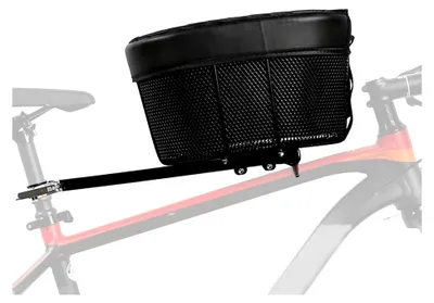 Produktbild von Lenkerkorb für Hunde - Abnehmbarer, zusammenklappbarer und wasserdichter Fahrradkorb für kleine Haustiere