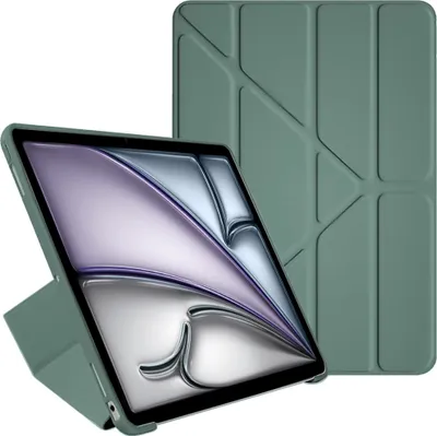 Image de Étui Trifold pour iPad Air 13 Gen. 6 2024 (Vert)