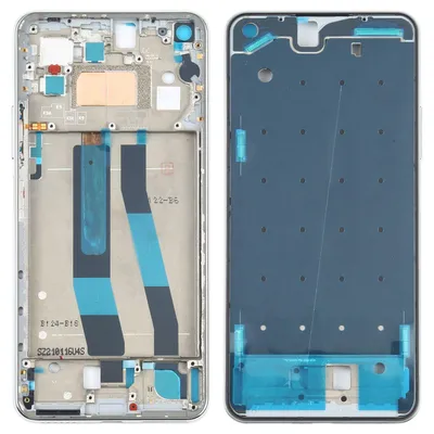 Immagine prodotto di Per Xiaomi Mi 11 Lite 4G anteriore alloggiamento LCD telaio sostituzione parte riparazione argento
