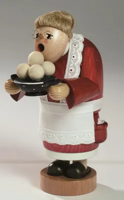 Produktbild von Oma mit Klößen (17cm) Räuchermann von KWO