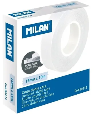 Zdjęcie produktu dla Milan, Taśma dwustronna 15mm x 10mm