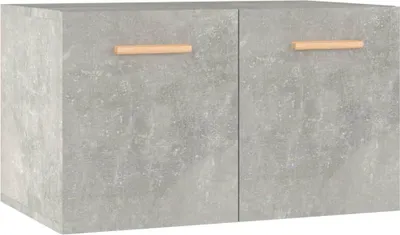Imagen del producto de vidaXL Armario de pared, color gris hormigón, 60x36,5x35 cm, material de madera