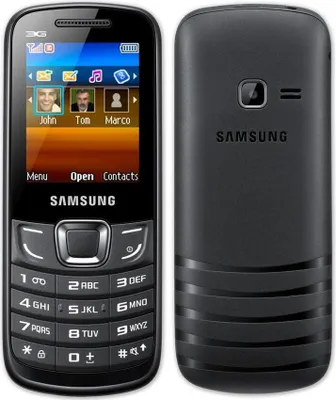 Obrázok produktu pre Samsung Manhattan GT-E3309I Schwarz DualSim MP3 Kamera Bluetooth microSD Tasten Handy