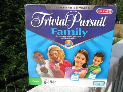 Imagen del producto de Juego de mesa Trivial Pursuit, edición familiar, para todas las edades, a partir de 72 meses (6 años)