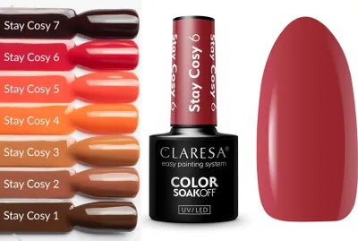 Produktbild von Claresa Stay Cozy 6 Hybrid-Nagellack - 5 g