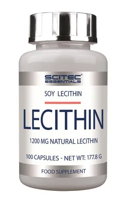 Produktbild von Scitec Nutrition Lecithin 100 Kapseln / Antioxidantien & Extrakte / Sojalecithin in Kapseln