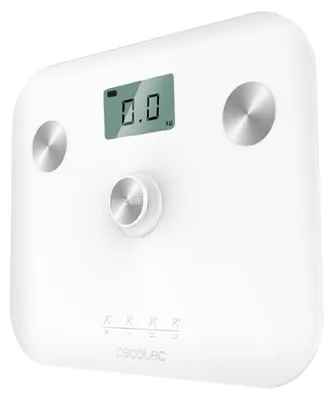 Produktbild von Cecotec 04252, Elektronische Personenwaage, 180 kg, 100 g, Weiß, 8 kg, kg / lb