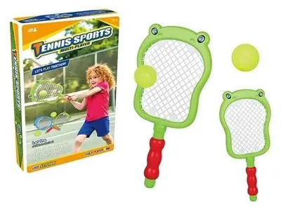 Produktbild von Tennisschlägerset in Froschform 135873