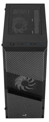 Immagine prodotto di AeroCool Geh Midi Menace RGB/TG Nero MicroATX/ATX/MiniITX