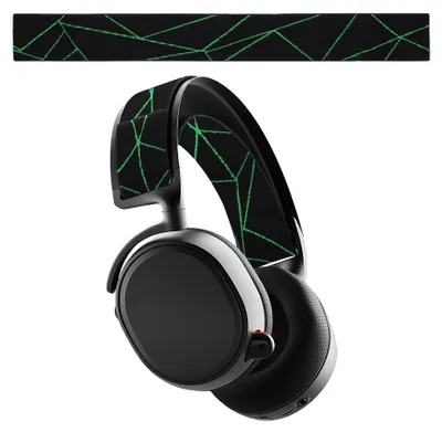Produktbild von kwmobile Ersatz Bügelpolster kompatibel mit SteelSeries Arctis 7 / Arctis 9 / Arctis 9X / Arctis PRO Kopfbügel - Kopfbügelpolster aus Nylon -