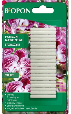 Produktbild von Dünger - Düngestäbchen für Orchideen 20 Stk.