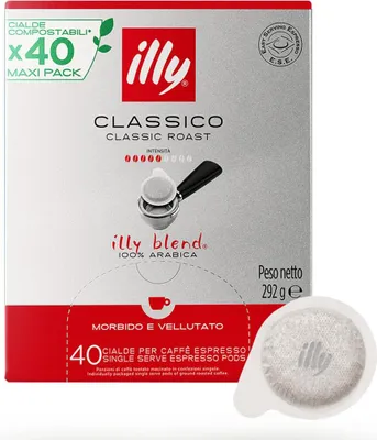 Image de Illy Classico Dosette de café moyennement torréfié 40 pièce(s)