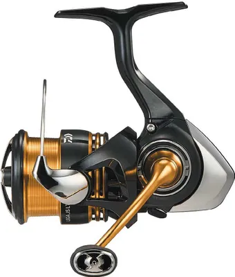 Imagen del producto de Daiwa Legalis LT 2023, carrete de spinning, color dorado, modelo 5000CXH, color dorado, modelo 5000CXH