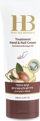 Obrázok produktu pre Health&Beauty ošetrujúci krém na ruky a nechty s arganovým olejom 100 ml