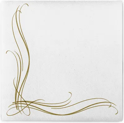 Produktbild von Sovie HORECA Serviette Alex in Gold aus Linclass® Airlaid 40 x 40 cm, 50 Stück - Hochzeit Jubiläum Geburtstag