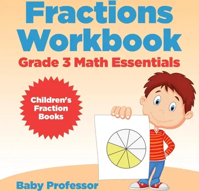 Produktbild von Fractions Workbook Grade 3 Math Essentials