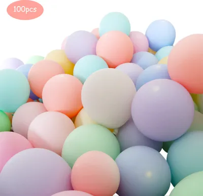 Zdjęcie produktu dla Balony lateksowe w kolorze Macaron, dekoracja na baby shower