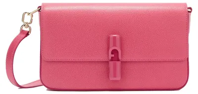 Produktbild von Damen-Umhängetasche Furla Amorena, aus geprägtem Leder, Italy