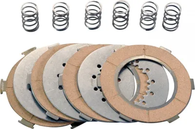 Zdjęcie produktu dla Zestaw tarcz sprzęgłowych Polini 230.0018, przeznaczony do skuterów Vespa PX 125 (dwusuwowy) i PX 150 (dwusuwowy)