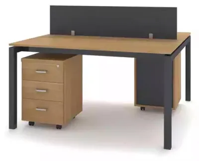 Produktbild von Büromöbel Set Zweier Schreibtisch Arbeitszimmer Tische Möbel Counter Team Tisch