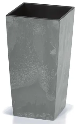 Immagine prodotto di Deuba Fioriera effetto cemento Grigio 91L vaso per piante 75 x 40 x 40 cm vasi da ingresso giardino interni esterni