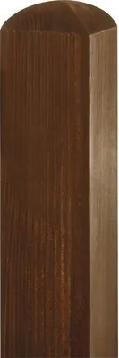 Produktbild von Pfosten Konsta geriffelt 9 x 9 x 190 cm braun