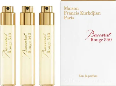 Produktbild von Maison Francis Kurkdjian Baccarat Rouge 540 Refill Eau de Parfum 3 x 11ml