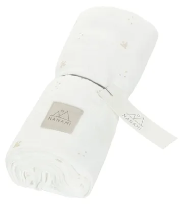 Produktbild von Nanami Bird Swaddle - 100 x 135 cm - Off White