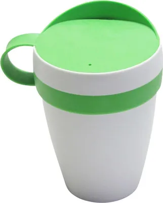 Produktbild von HELIT  Kaffeebecher Coffee Cup To Go Becher, Kaffeebecher 0,3 Liter grün