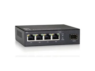 Image de LevelOne Switch  4x GE GEU-0521      1xGSFP       Metall