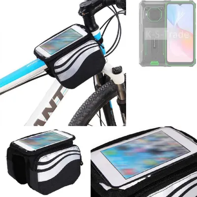 Produktbild von K-S-Trade Rahmentasche Fahrrad-Halterung kompatibel mit Blackview BV6200 Pro Rahmenhalterung Fahrrad Handyhalterung Fahrradtasche Handy Smartphone