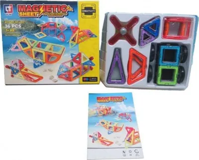 Zdjęcie produktu dla Zestaw magnetyczny - 36 elementów