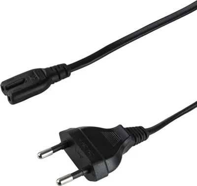 Produktbild von LogiLink Stromkabel Eurostecker - 2 Pol Eurokupplung 1,8 m