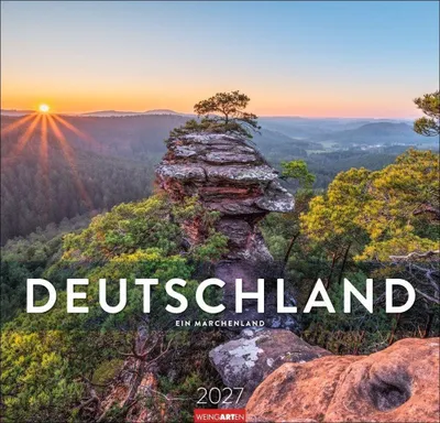 Image de Calendrier mural 2027 - Photos de paysages allemands - Grand format