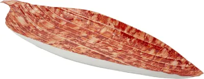 Produktbild von Mauro Ferretti Dekoschale Tropfen Rot 50x18x4 cm