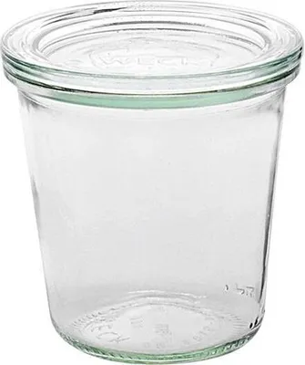 Produktbild von WECK Rundrandglas Sturz 290 ml mit Deckel 80mm