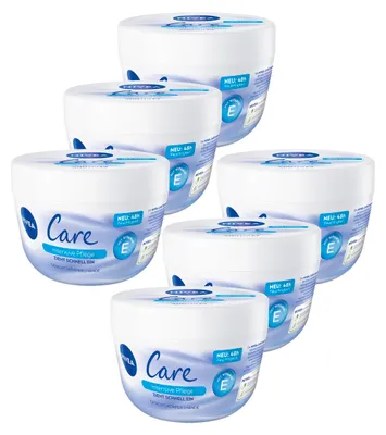 Image de Nivea Care Crème de soin Soin visage et corps 400ml pack de 6