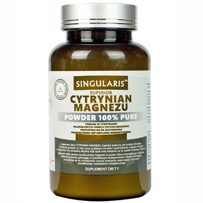Produktbild von Singularis Magnesiumcitrat 100 % Pulver 250 g