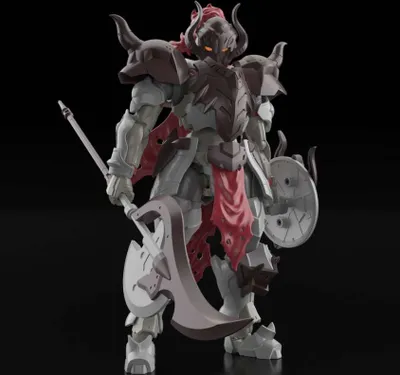 Produktbild von Bandai 30MF LIBER WARRIOR