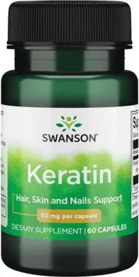 Productafbeelding van Swanson keratine, 50mg, 60 capsules 13609