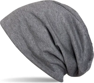 Produktbild von styleBREAKER Uni Slouch Beanie Mütze One Size | Weicher Baumwollmix & Elastisch | Leichte Longbeanie für Sommer & Übergang | Atmungsaktiv & Einfarbig