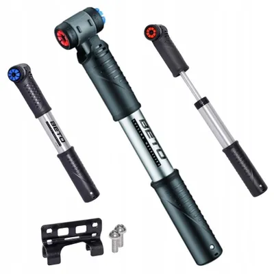 Produktbild von Beto EZ-006A Mini-Fahrradpumpe Aluminium mit Halterung