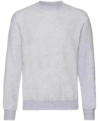 Immagine prodotto di Fruit of the Loom - Felpa "Classic" da uomo/donna Unisex LT2043 (5XL) (grigio melange)
