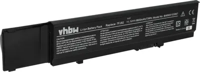 Produktbild von vhbw Akku Ersatz für Dell JK6R, CYDWV, Y5XF9, TY3P4, 312-0998, 312-0997, 7FJ92, 4JK6R, 04D3C, 0TXWRR, 04GN0G für Notebook (6600 mAh, 11,1 V, Li-Ion)