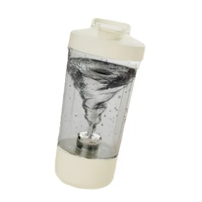 Produktbild von 400 ml  Elektrischer Protein-Shaker mit USB-Aufladung – Eiweiß-Mixer für Proteinshake und Milch, praktisch für unterwegs